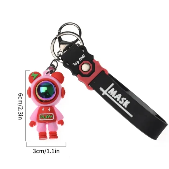 Awesome pink bag charm - Picture 3 of 3